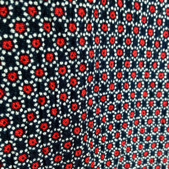 BRANDY MELVILLE Skater Dress Fits Blue Red Small - Picture 3 of 8